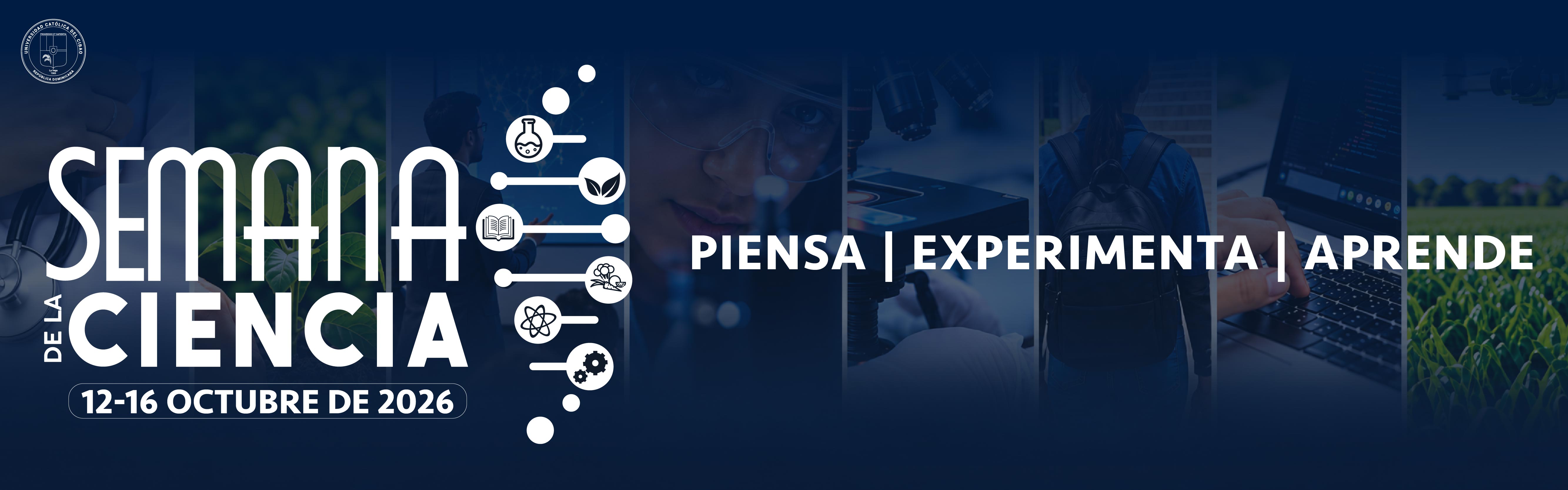Banner Semana de La Ciencia 2026