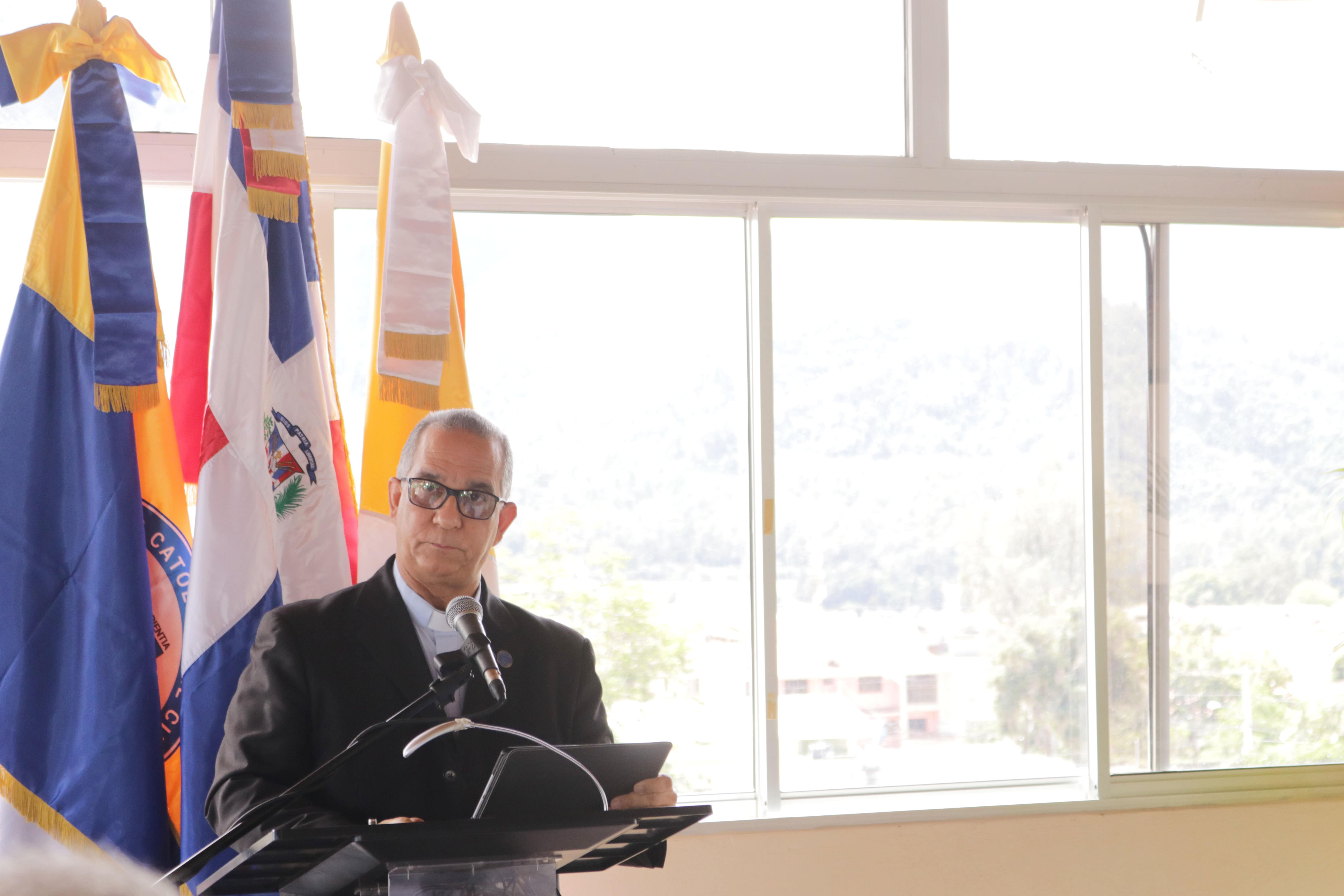SER Mons Hctor Rafael Rodrguez Rodrguez Obispo de la Dicesis de La Vega Gran Canciller y Presidente de la Junta de Directores