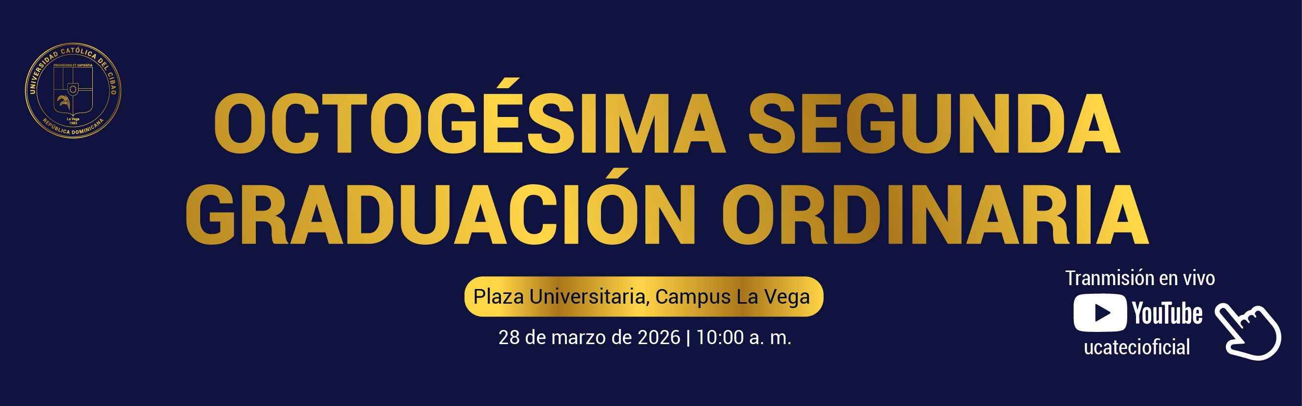 Banner graduación